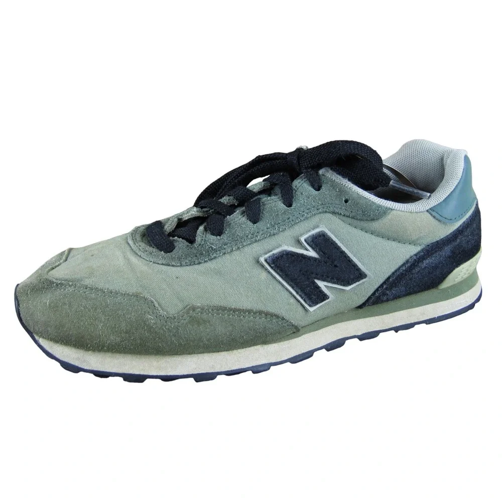 New Balance 515 Sneakers Men‎ 7 Green Suede Mesh Casual Retro Comfort Walking